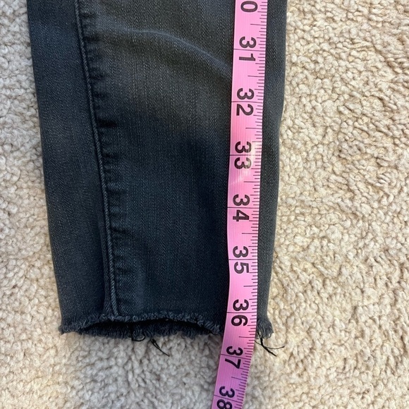 Madewell Women’s Gray 9” Mid Rise Skinny Jeans Size 26 - Picture 11 of 13